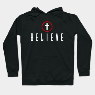 Believe Cross Hoodie